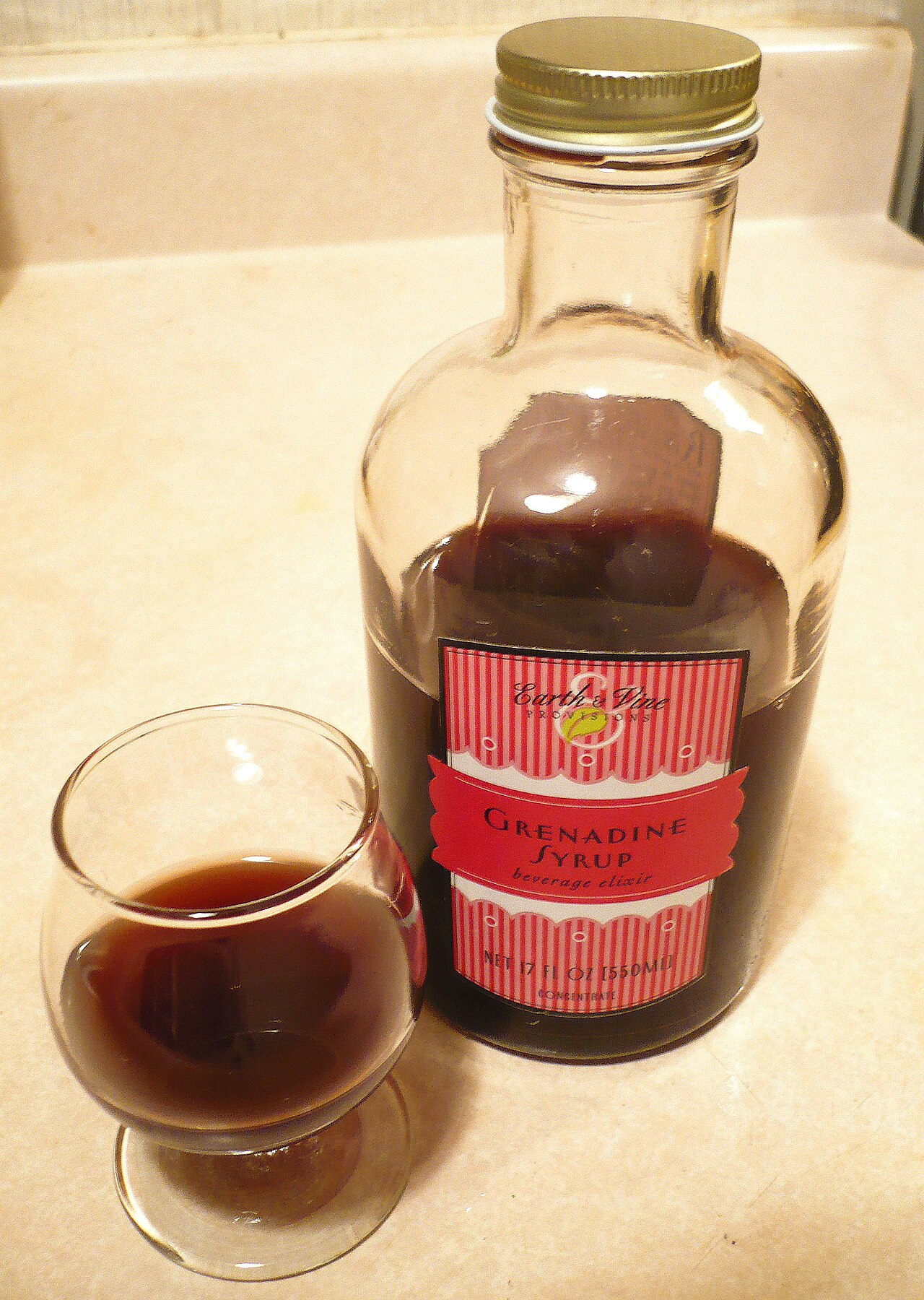 Pomegranate Grenadine-Style Syrup photo 1