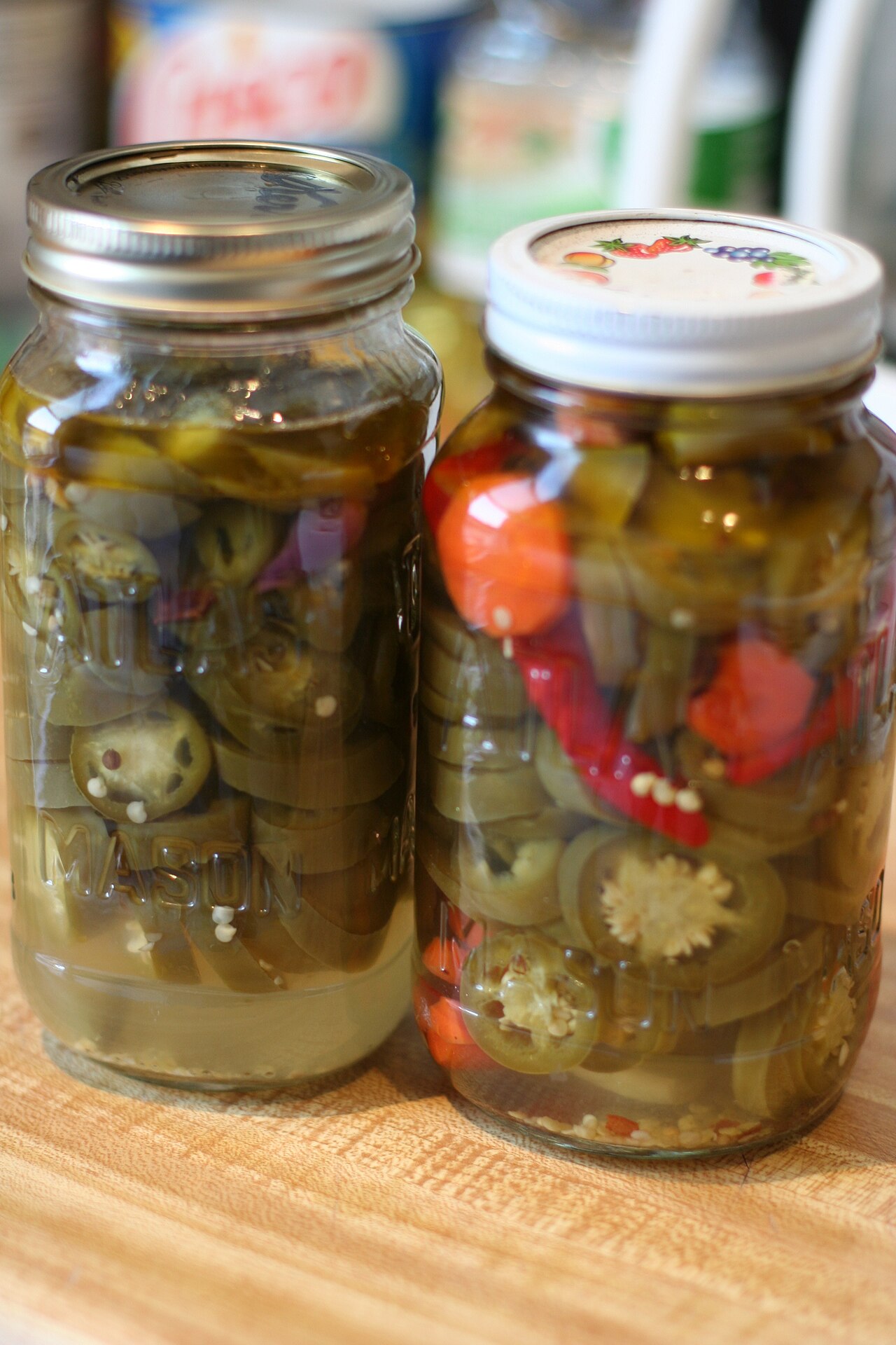 Mexican Pickled Jalapeños, Carrots & Onion (Escabeche) photo 1