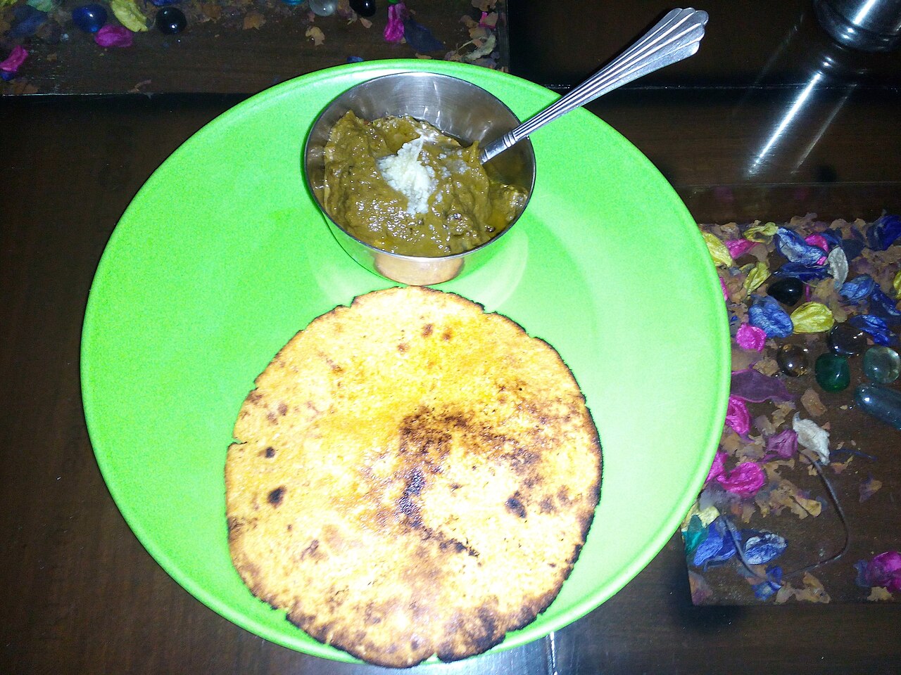 Sarson Ka Saag with Makki Di Roti photo 1