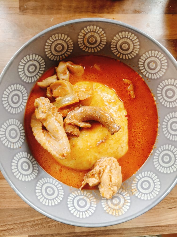 Fufu with Light Soup photo 1