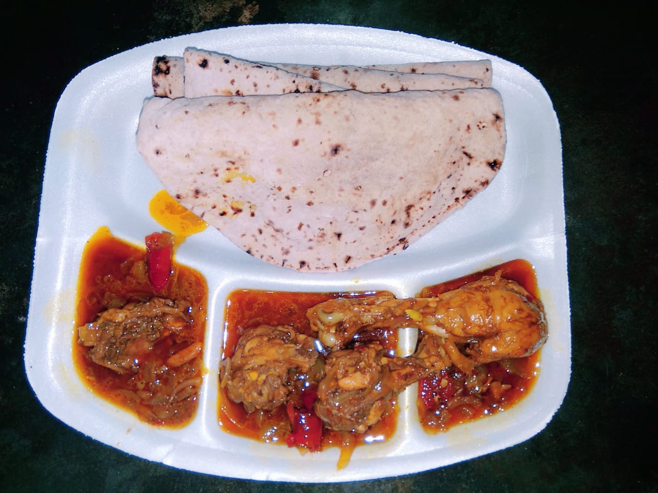 Roti with Chicken Curry photo 1