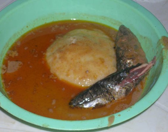Fufu with Peanut Soup photo 1
